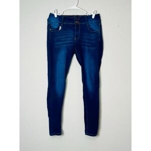 Harley Made With Love Skinny Jeans Women's 11 Blue Dark Wash‎ High Rise Comfort